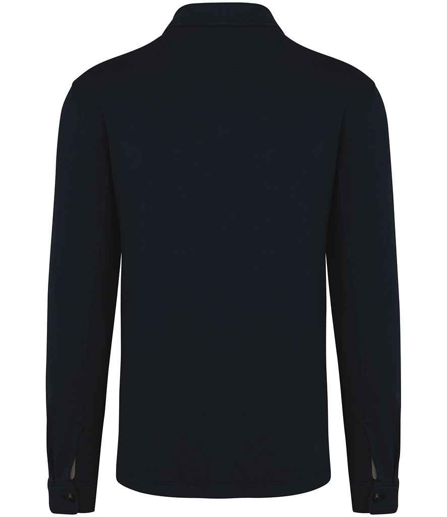 Native Spirit Faded Brushed Fleece Overshirt - Washed Navy
