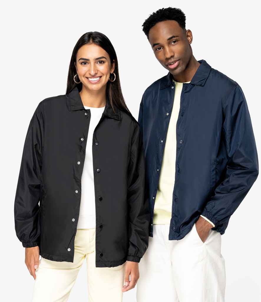 Native Spirit Unisex Windbreaker Jacket - Black