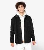 Native Spirit Corduroy Jacket - Washed Black