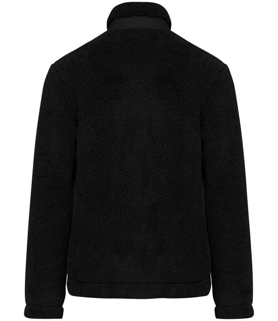 Native Spirit Unisex Sherpa Jacket - Black