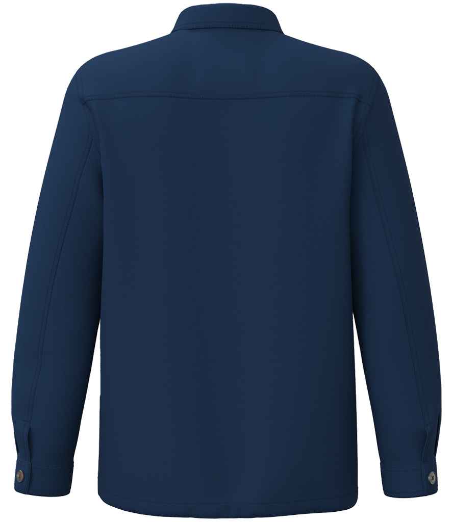 Native Spirit Washed Effect Work Jacket - Washed Indigo