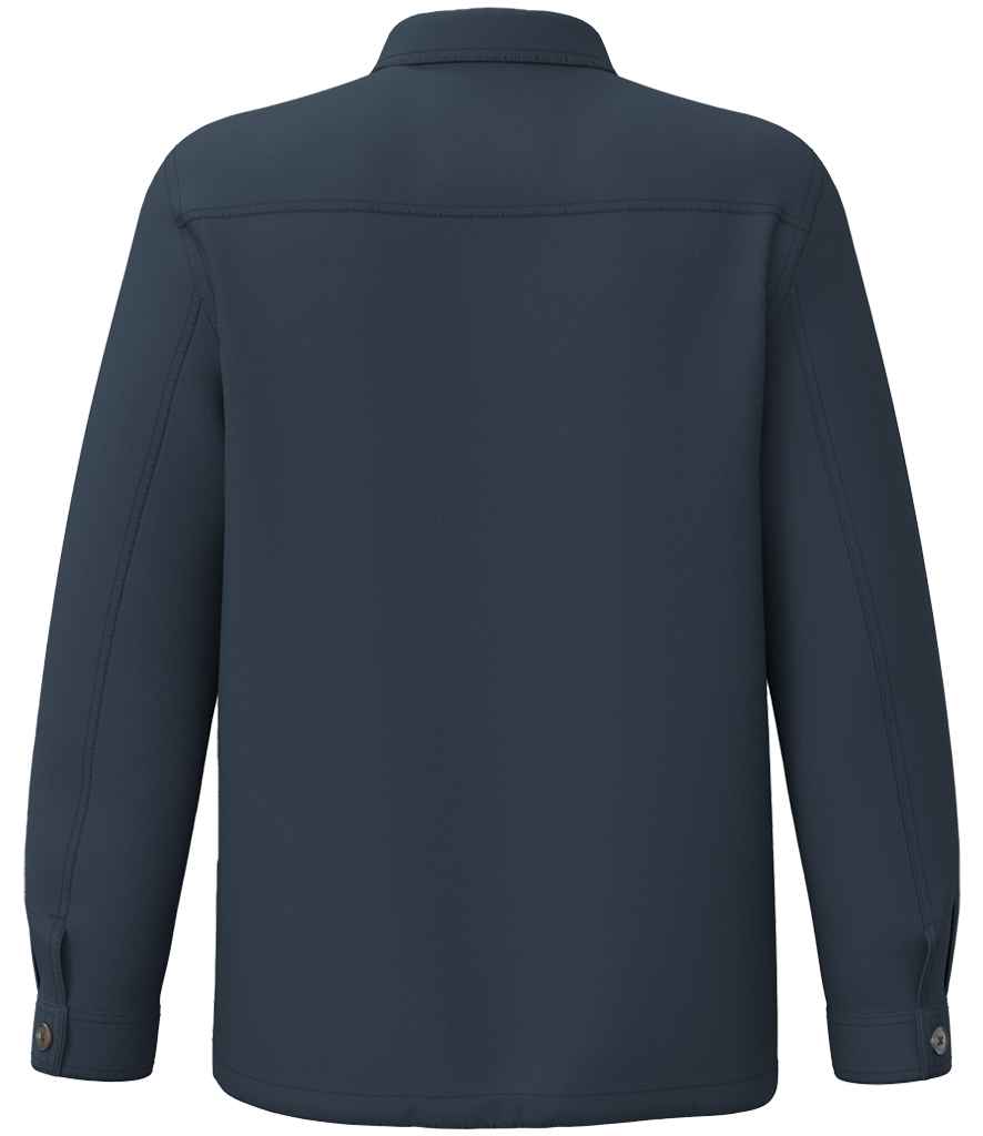Native Spirit Washed Effect Work Jacket - Washed Navy