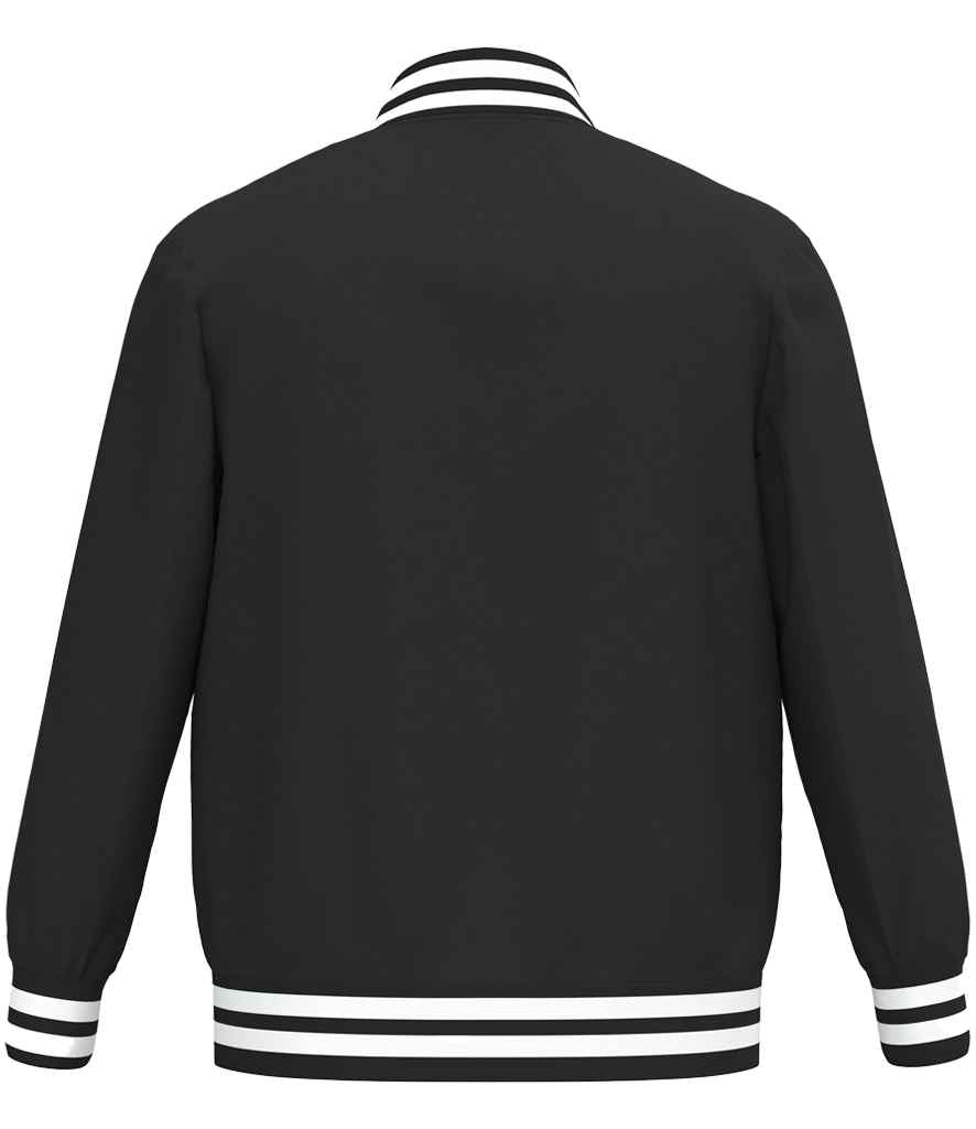 Native Spirit Unisex Varsity Padded Jacket - Black