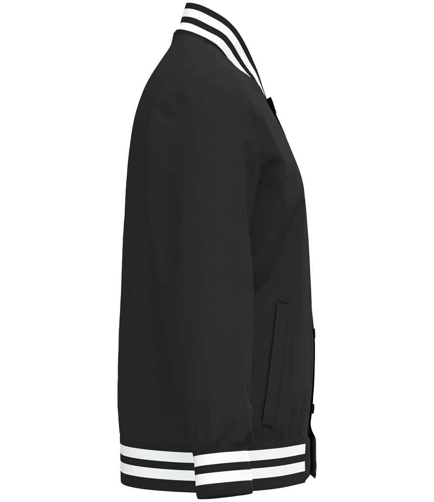 Native Spirit Unisex Varsity Padded Jacket - Black