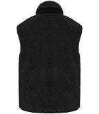 Native Spirit Unisex Sherpa Bodywarmer - Black