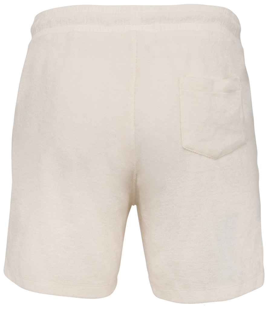 Native Spirit Terry Towel Shorts - Ivory