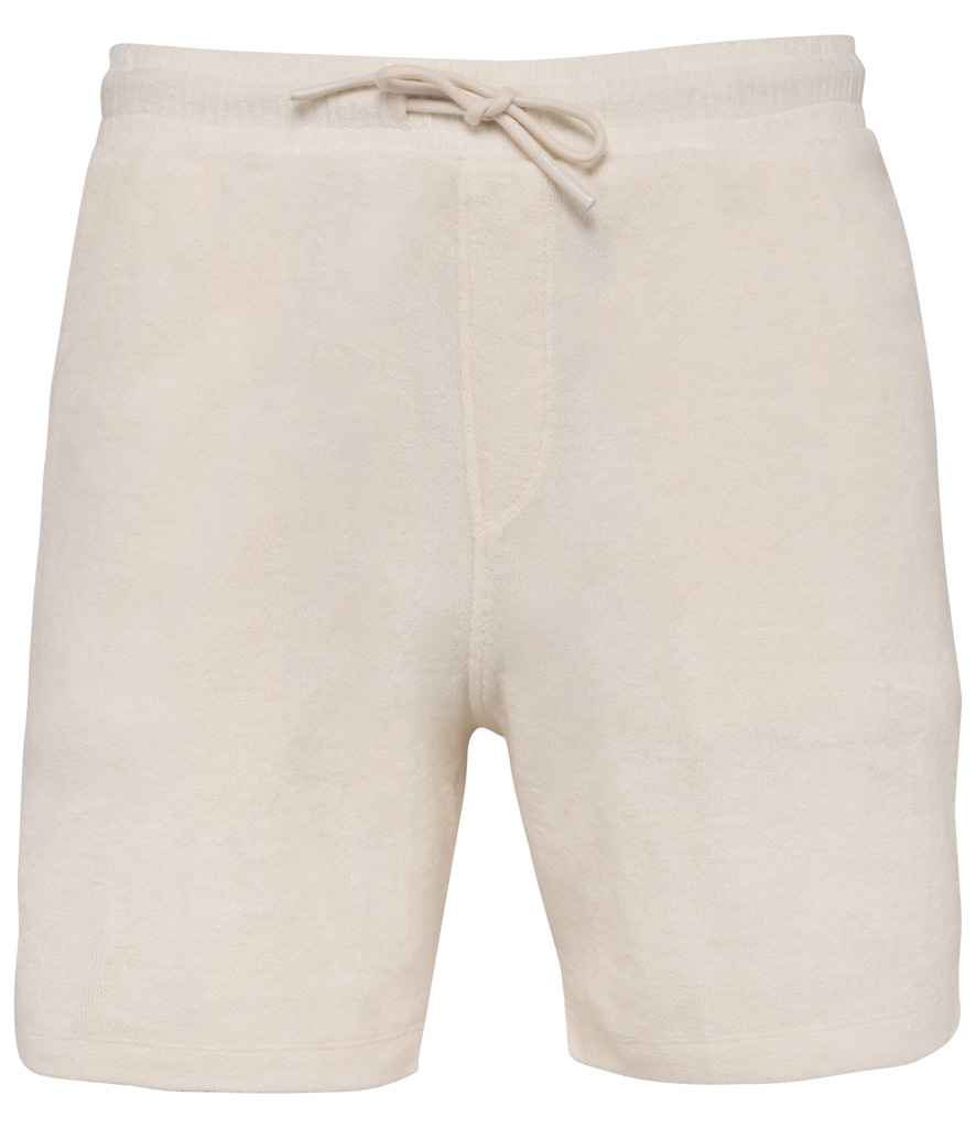 Native Spirit Terry Towel Shorts - Ivory