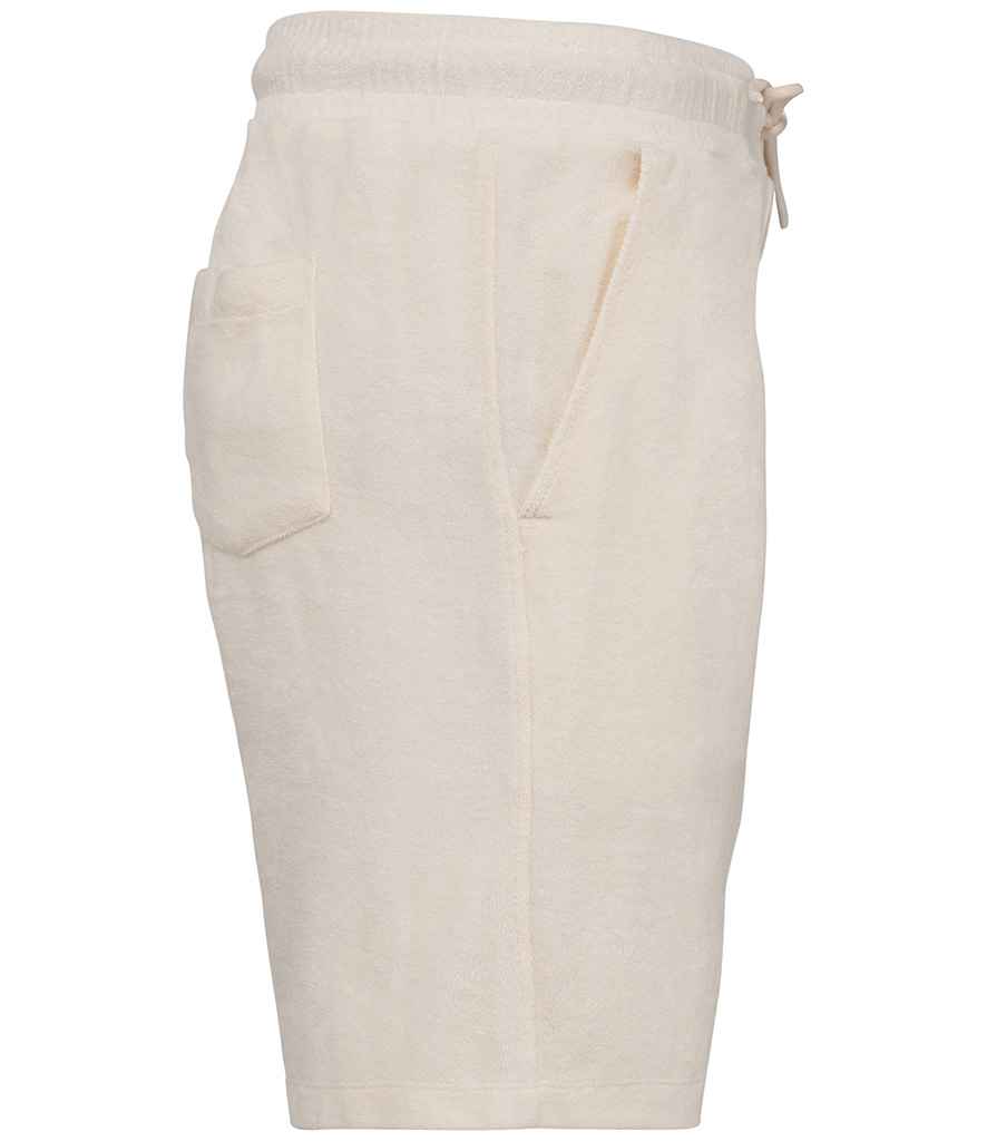 Native Spirit Terry Towel Shorts - Ivory