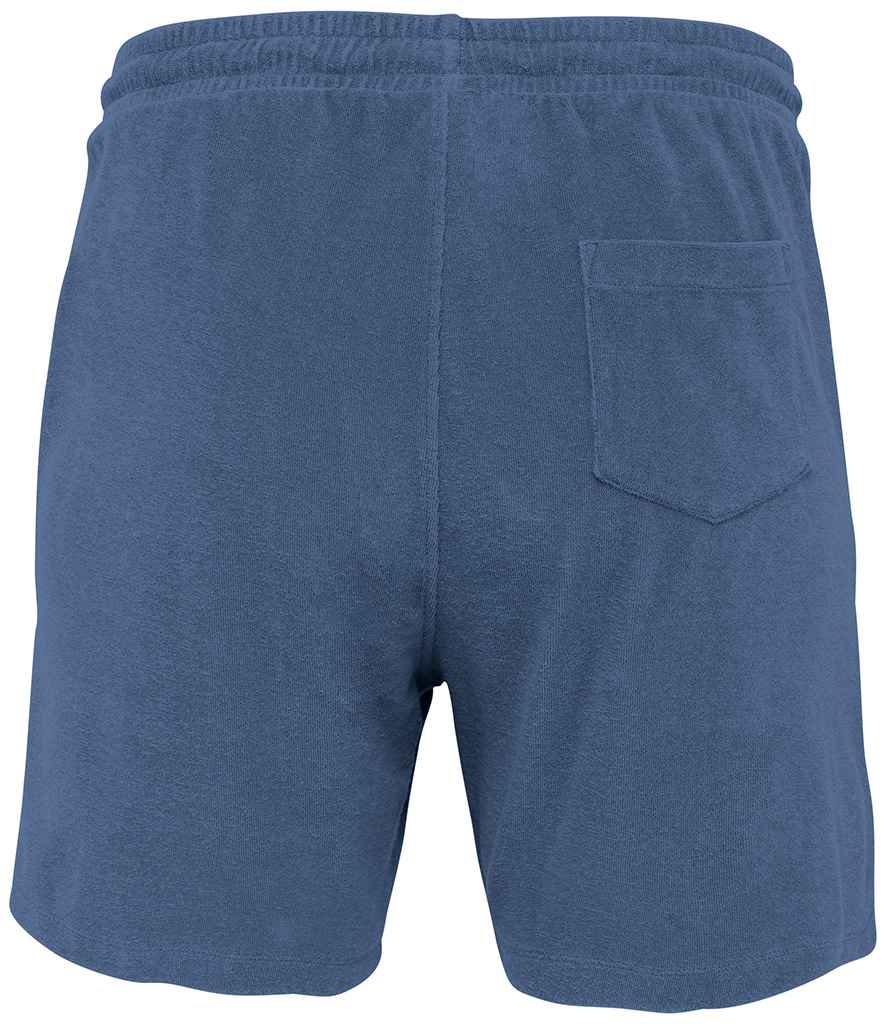 Native Spirit Terry Towel Shorts - Riviera blue