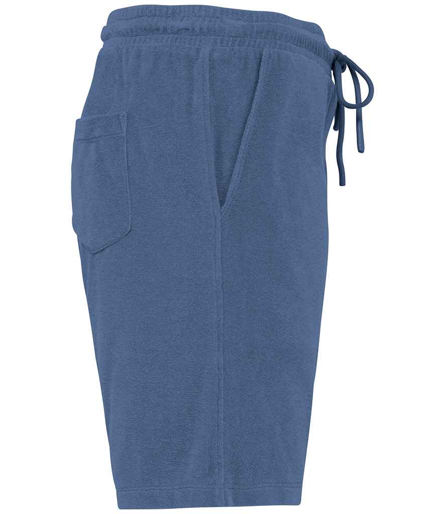 Native Spirit Terry Towel Shorts - Riviera blue