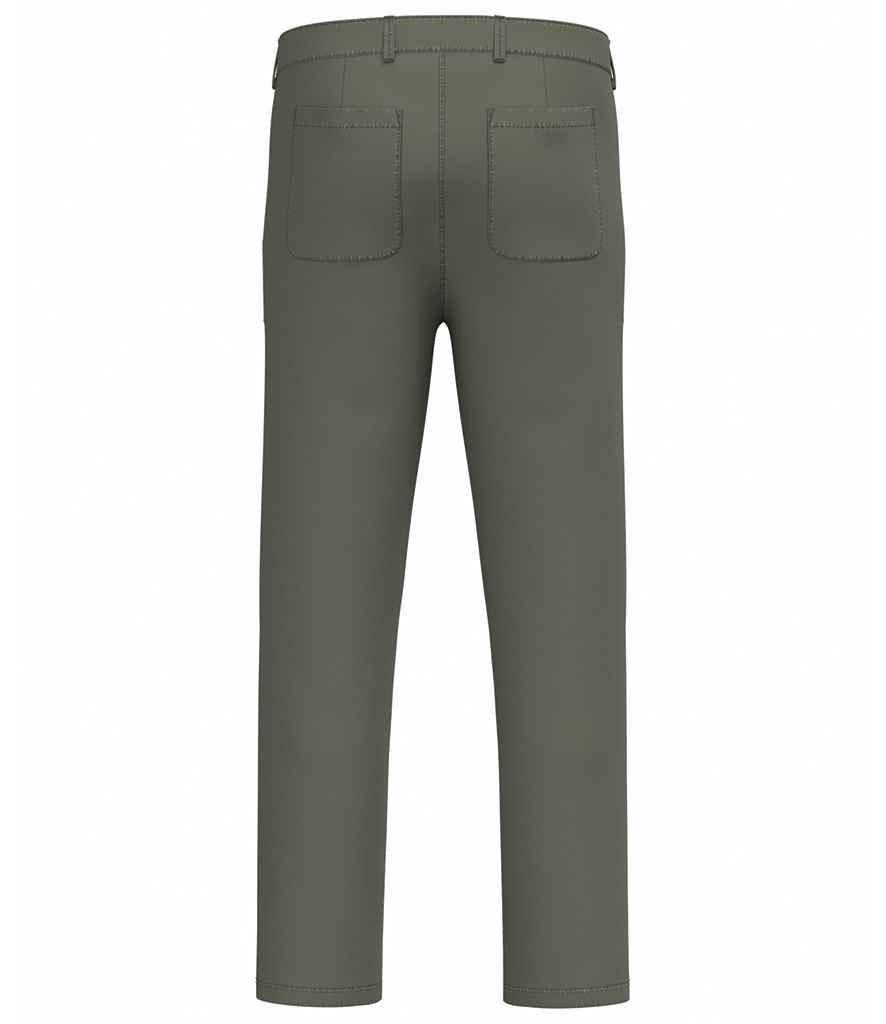 Native Spirit Washed Effect Trousers - Washed Organic Khaki