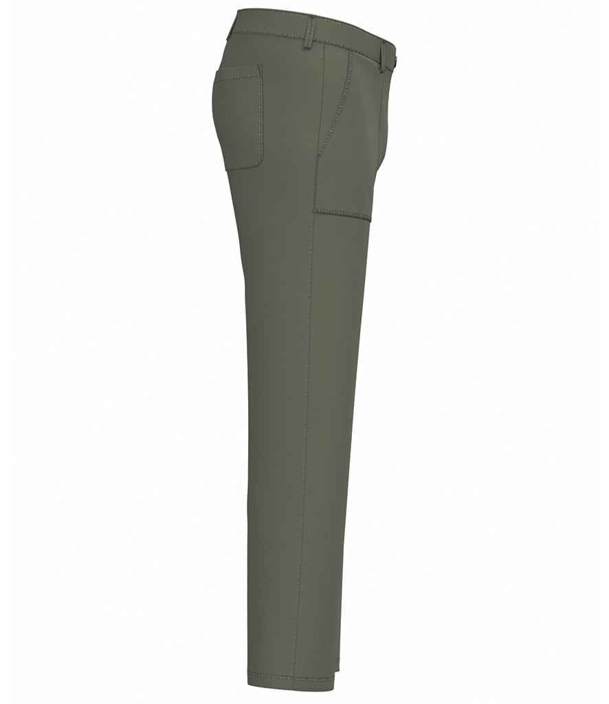 Native Spirit Washed Effect Trousers - Washed Organic Khaki