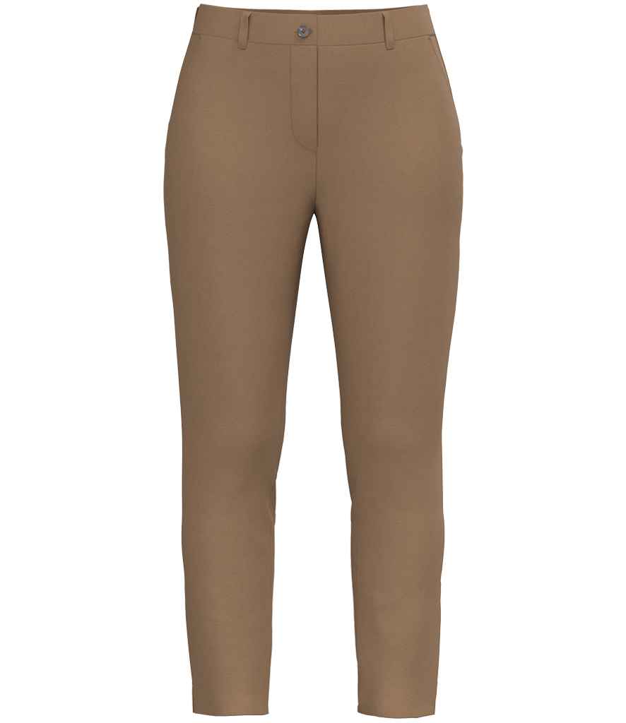 Native Spirit Ladies Chino Trousers - Dark Camel