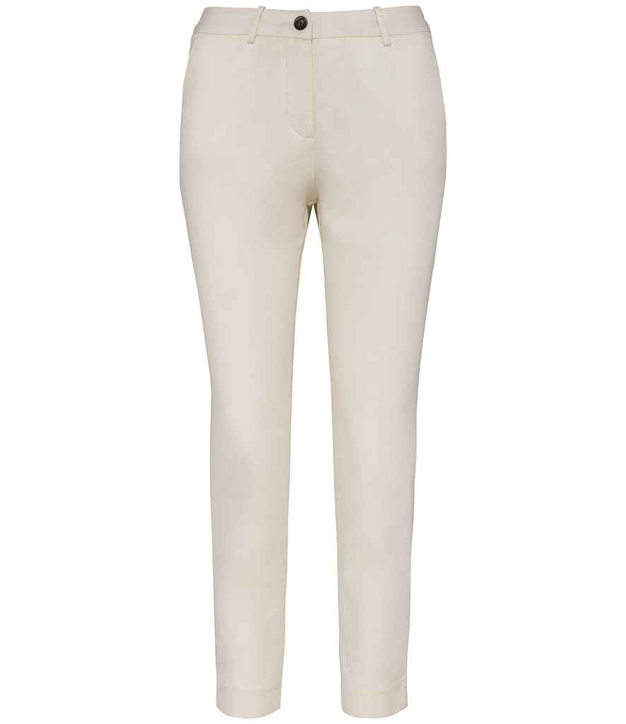 Native Spirit Ladies Chino Trousers - Ivory