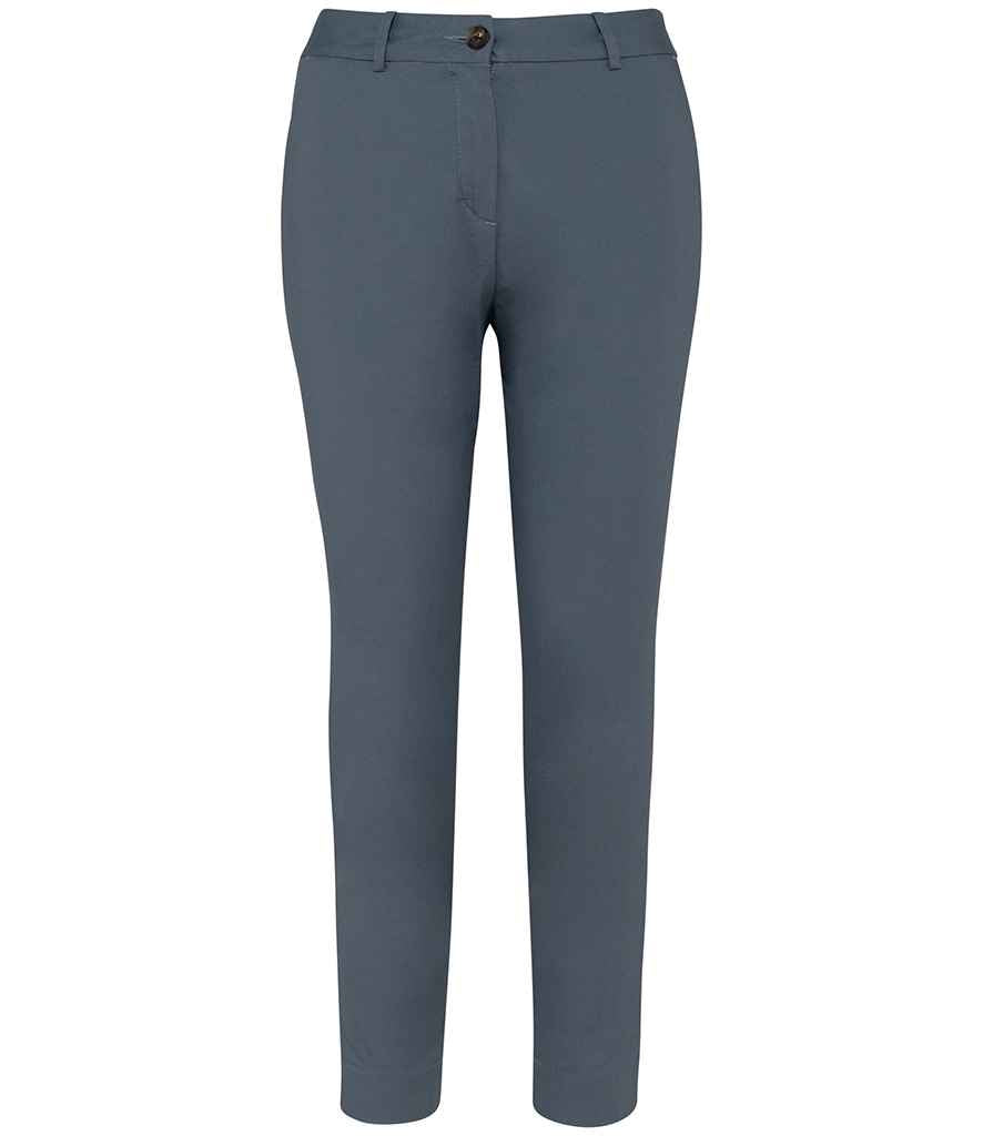 Native Spirit Ladies Chino Trousers - Mineral Grey