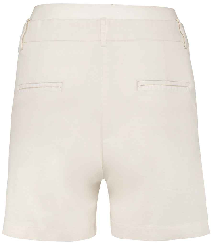 Native Spirit Ladies Chino Shorts - Ivory