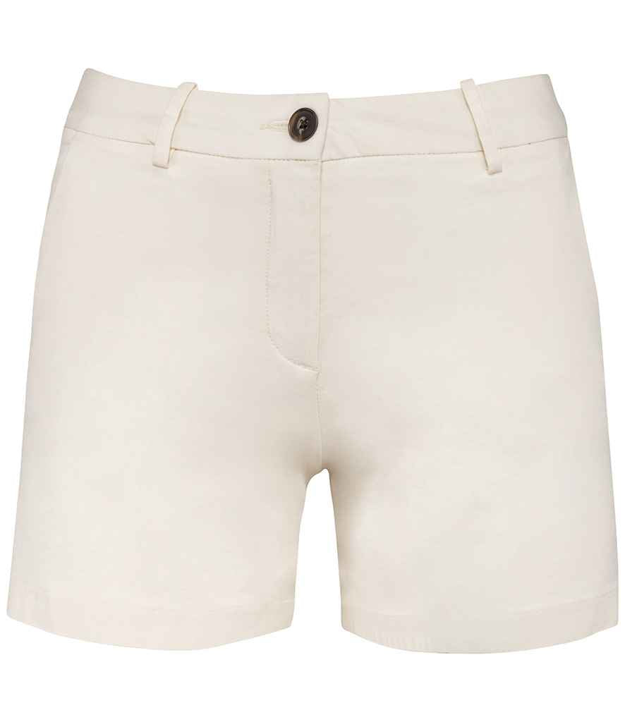 Native Spirit Ladies Chino Shorts - Ivory