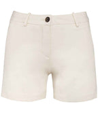 Native Spirit Ladies Chino Shorts - Ivory