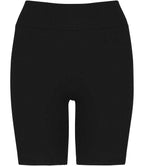 Native Spirit Ladies Ribbed Shorts - Black
