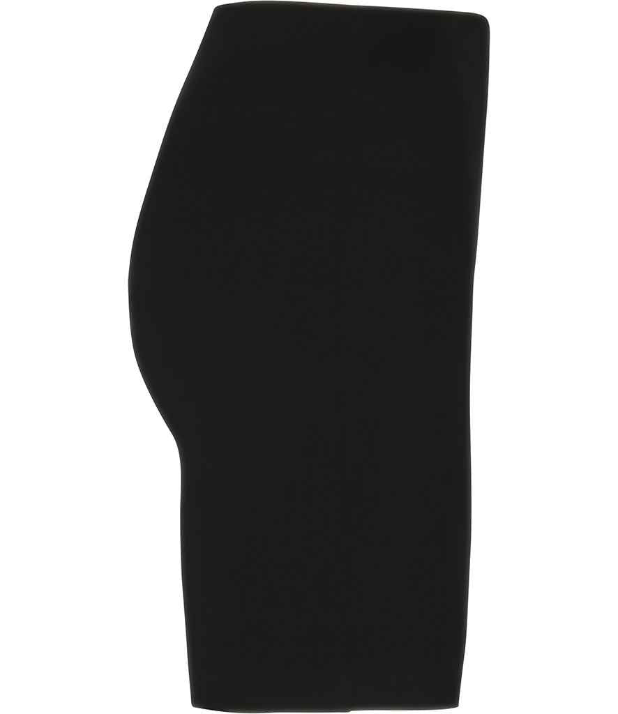 Native Spirit Ladies Ribbed Shorts - Black