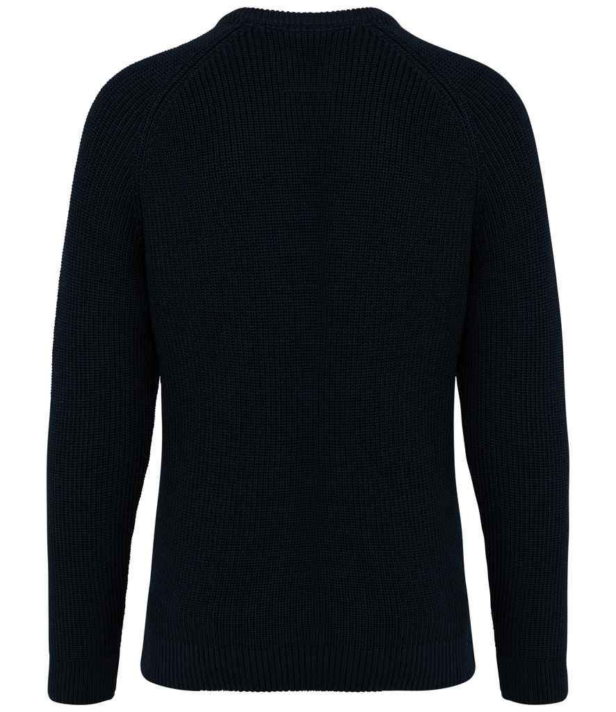Native Spirit Chunky Knit Sweater - Navy