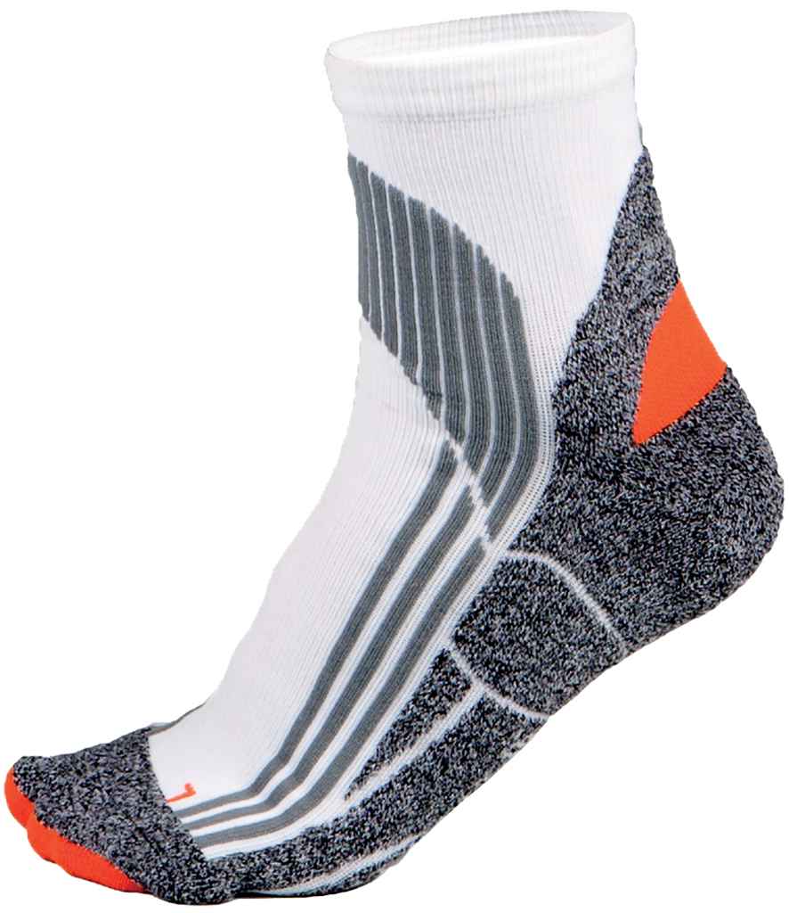 Proact Sports Socks - White/Grey