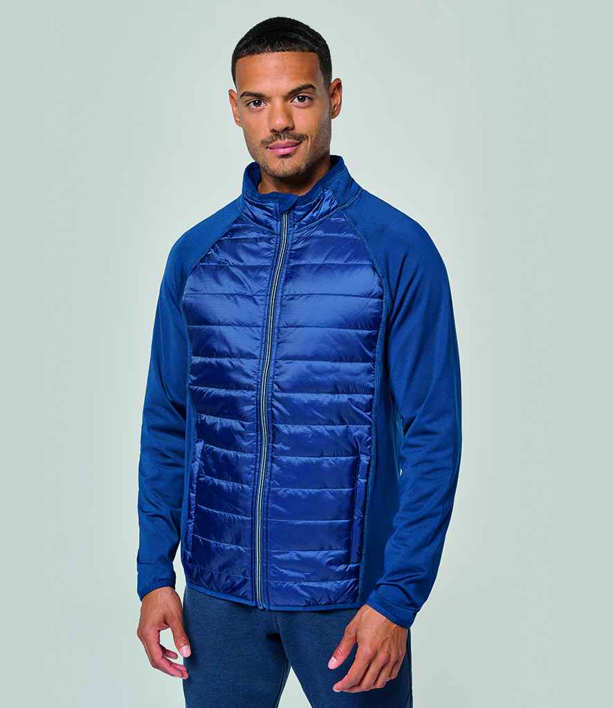 Proact Dual Fabric Sports Jacket - Sporty Navy/Sporty Navy