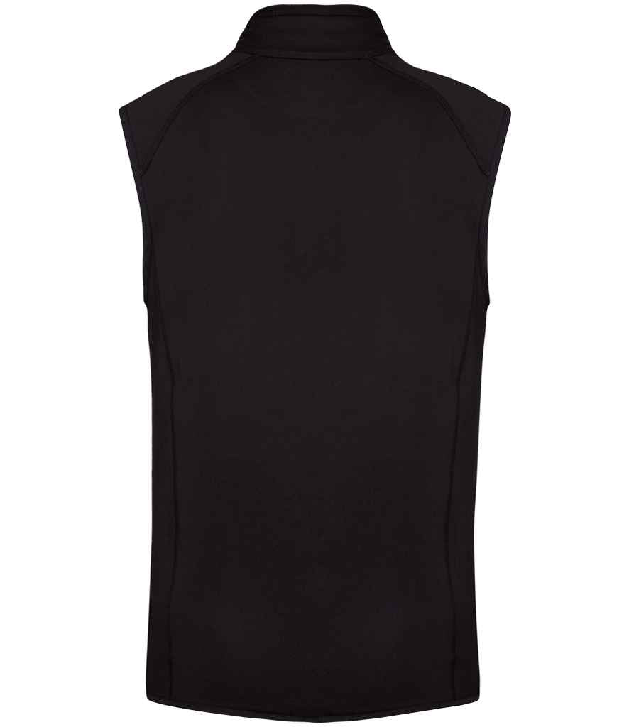 Proact Dual Fabric Sports Bodywarmer - Black/Black