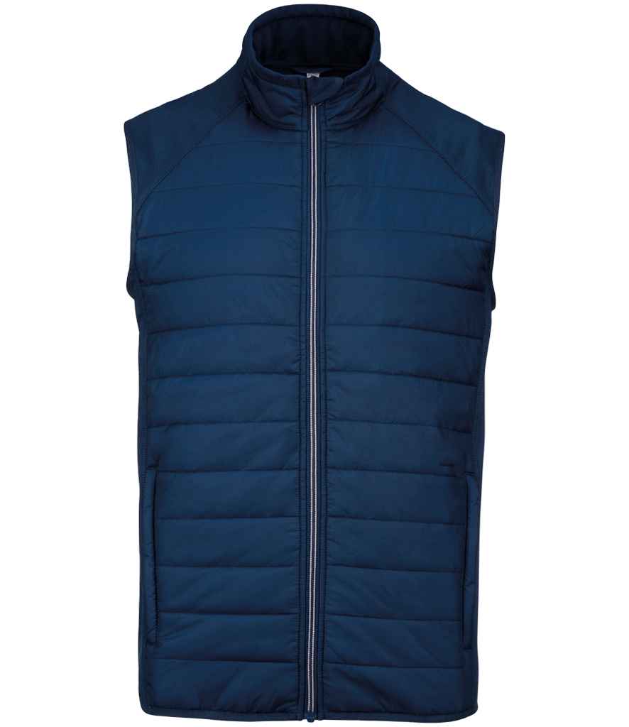 Proact Dual Fabric Sports Bodywarmer - Sporty Navy/Sporty Navy