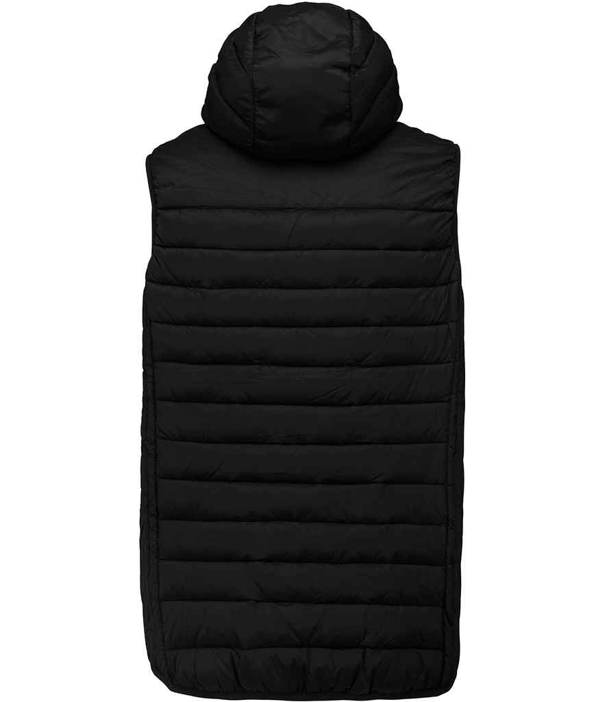 Proact Hooded Padded Bodywarmer - Black