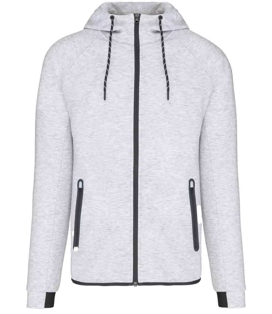 Proact Performance Hooded Jacket - Ash Heather