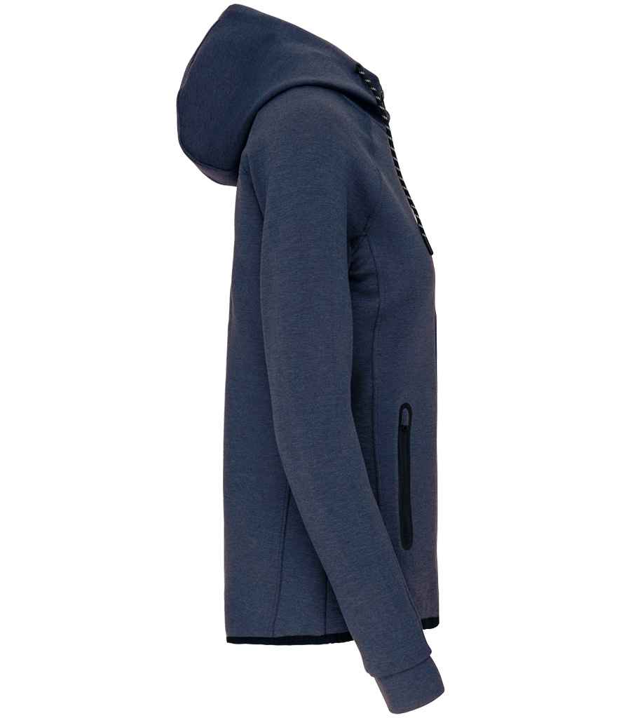 Proact Ladies Performance Hooded Jacket - French Navy Heather
