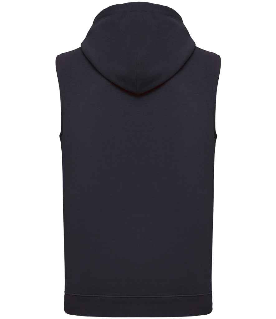 Proact Unisex Sleeveless Hoodie - Navy