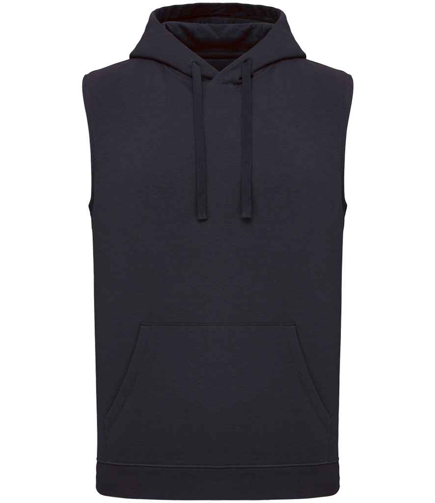 Proact Unisex Sleeveless Hoodie - Navy
