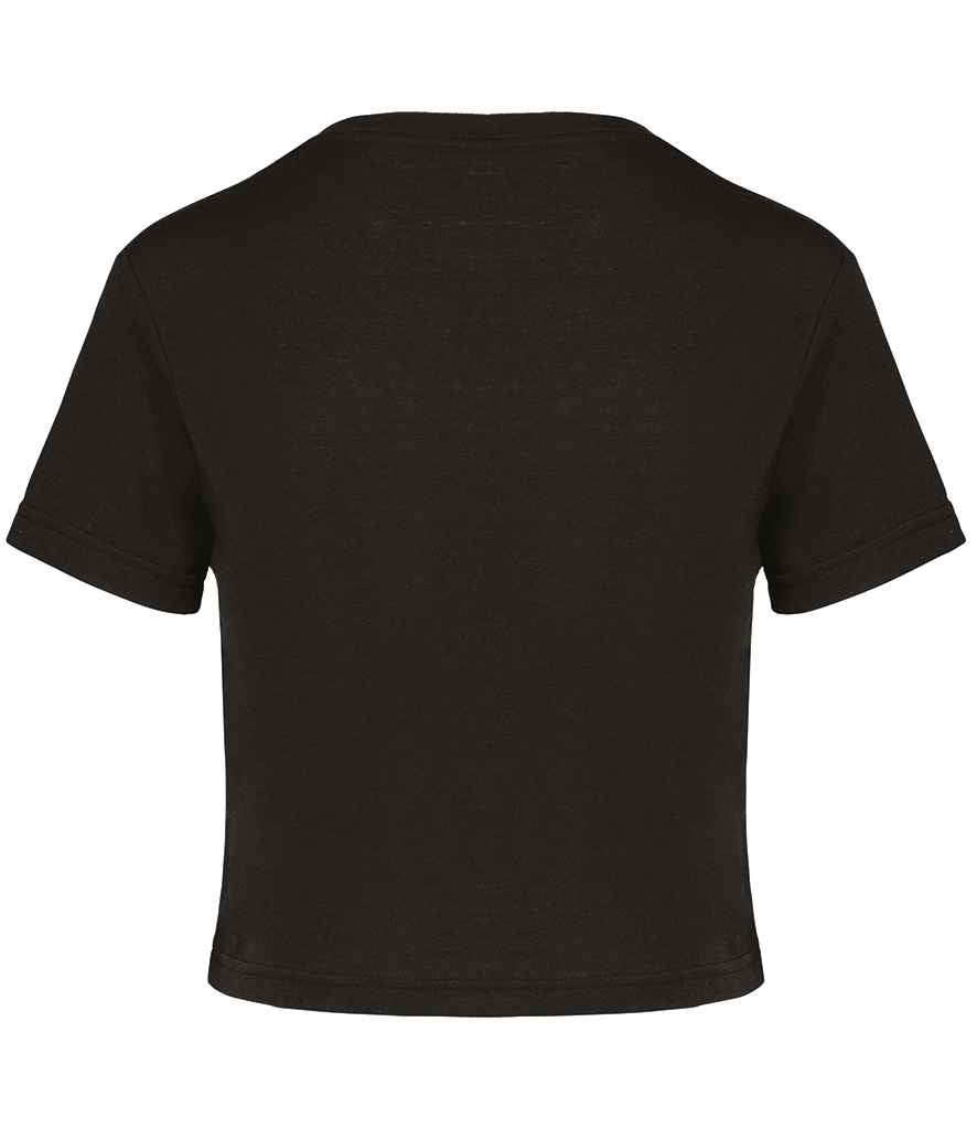 Proact Ladies Triblend Crop Top - Black