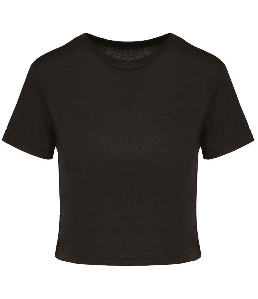 Proact Ladies Triblend Crop Top - Black