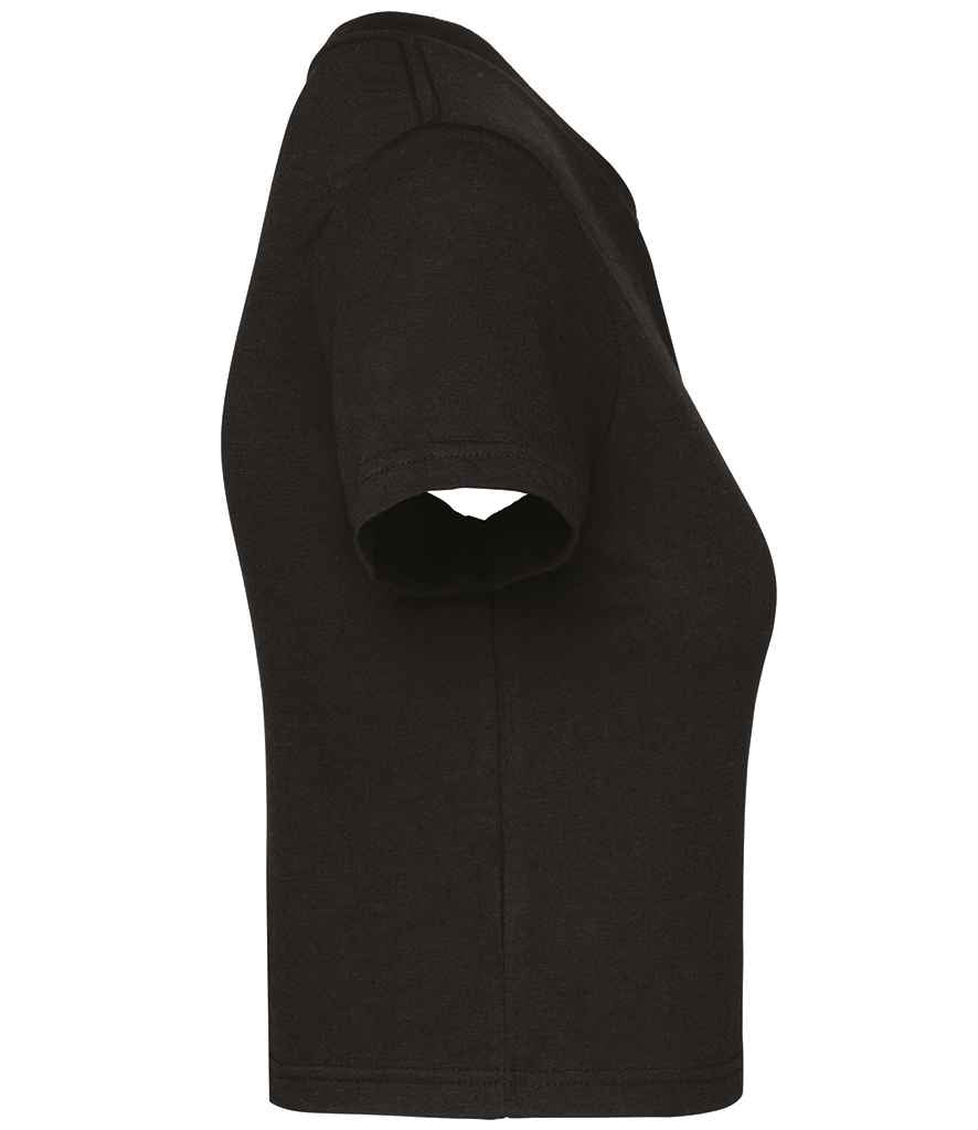 Proact Ladies Triblend Crop Top - Black