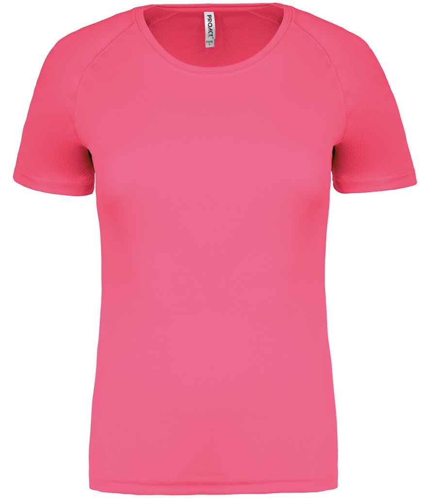 Proact Ladies Performance T-Shirt - Fluorescent Pink