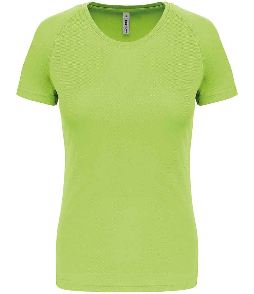 Proact Ladies Performance T-Shirt - Lime Green