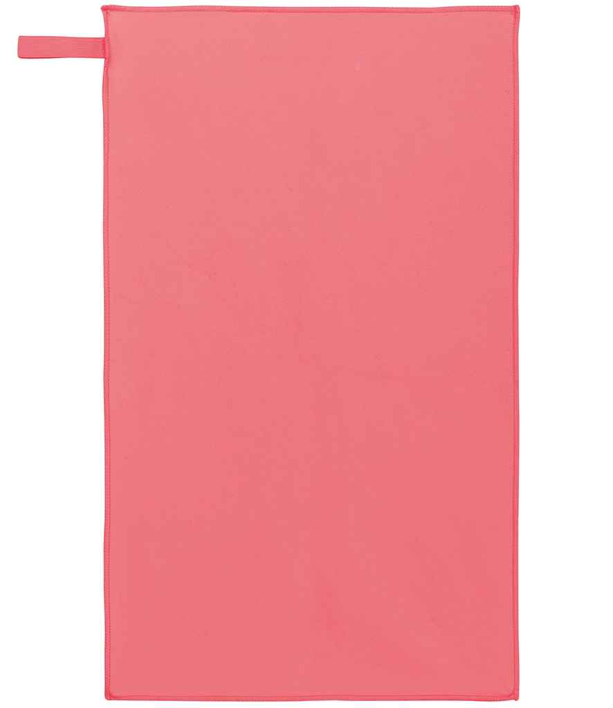 Proact 50 x 100 Microfibre Sports Towel - Coral