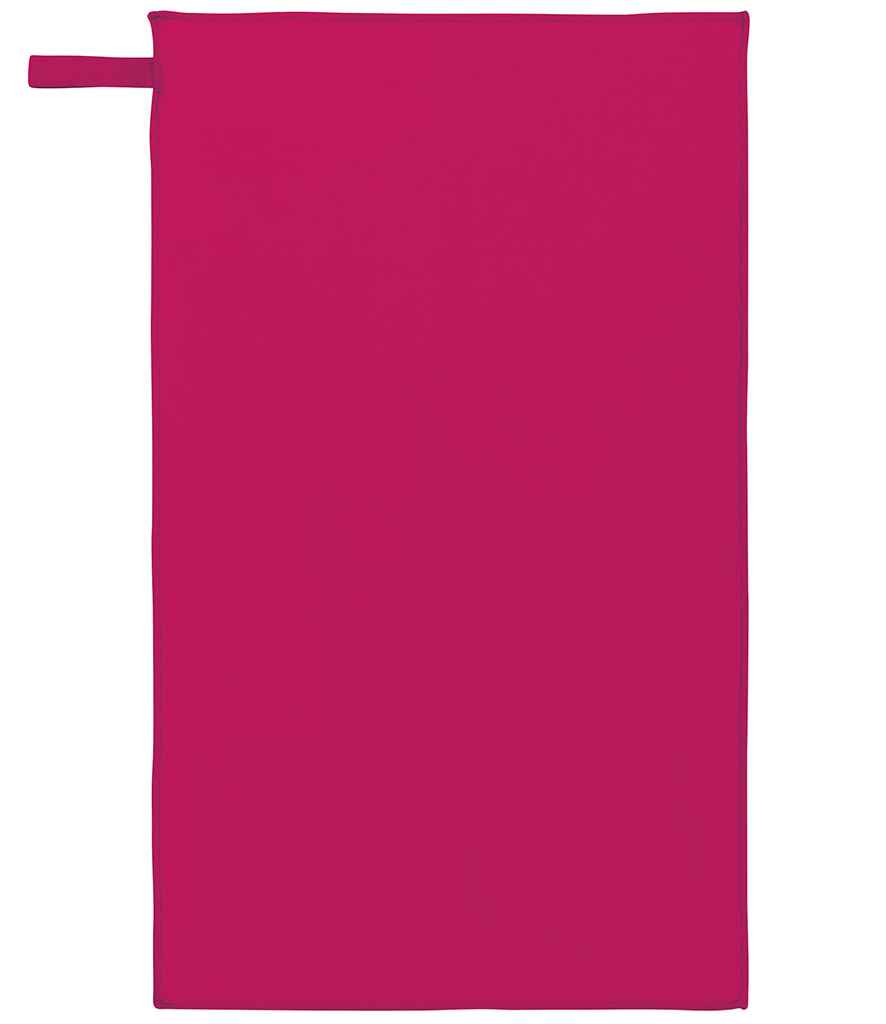 Proact 50 x 100 Microfibre Sports Towel - Fuchsia