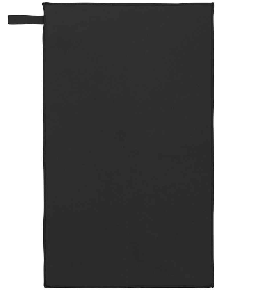 Proact 70 x 120 Microfibre Sports Towel - Black