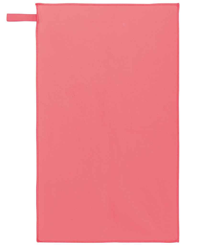 Proact 70 x 120 Microfibre Sports Towel - Coral