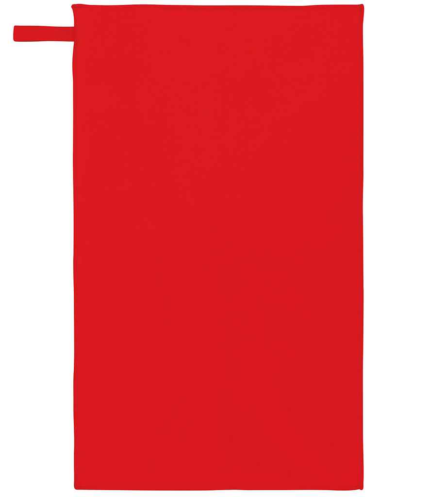 Proact 70 x 120 Microfibre Sports Towel - Red