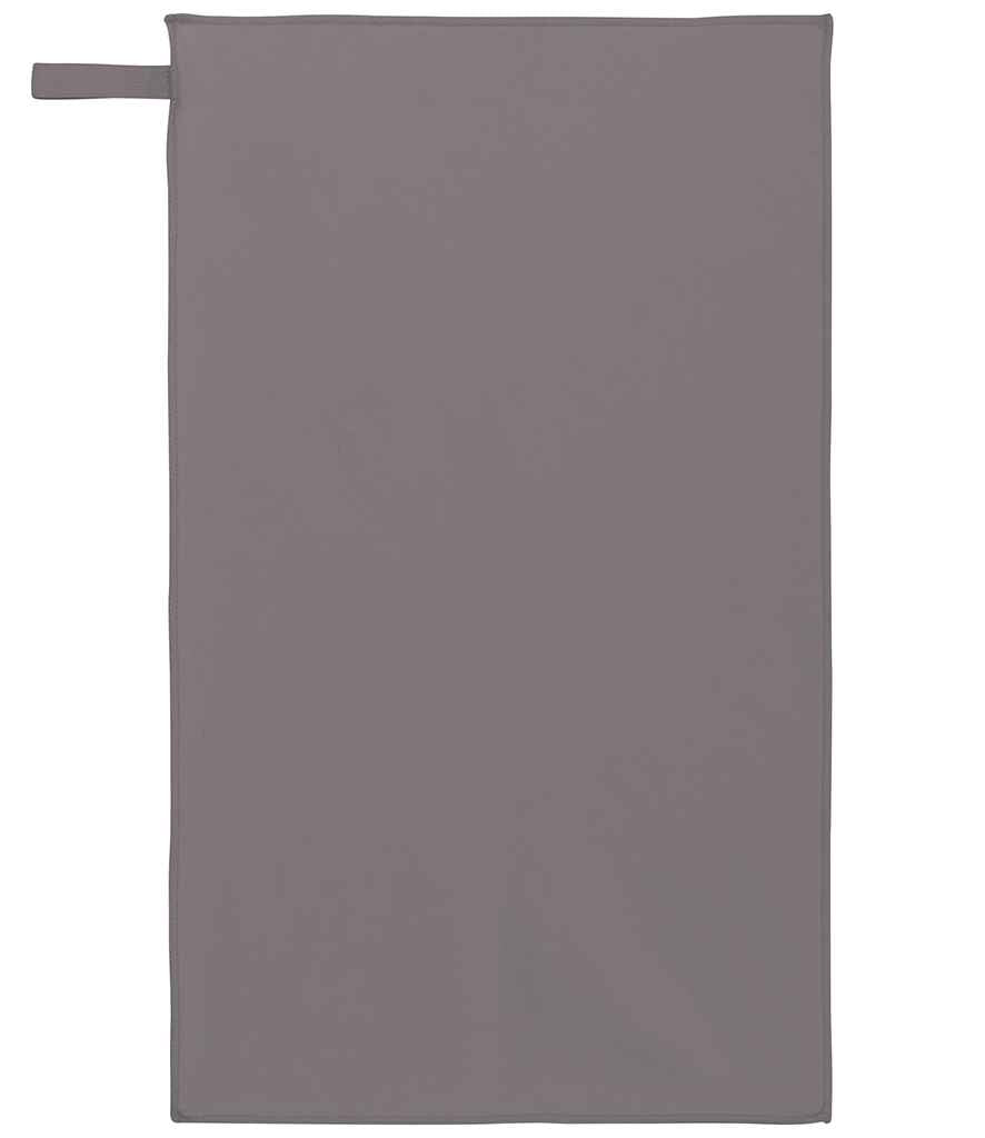Proact 70 x 120 Microfibre Sports Towel - Storm Grey