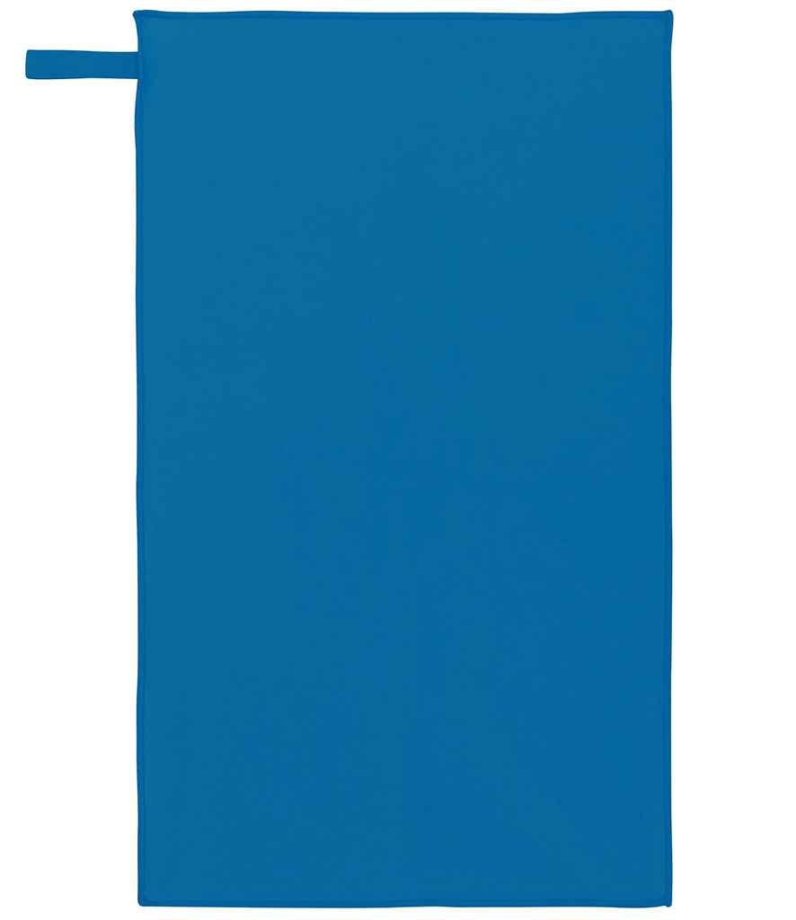 Proact 70 x 120 Microfibre Sports Towel - Tropical Blue