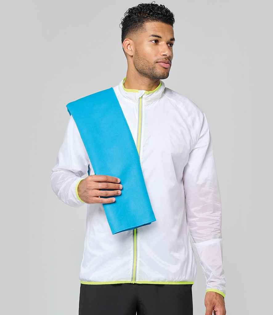 Proact 70 x 120 Microfibre Sports Towel - Tropical Blue
