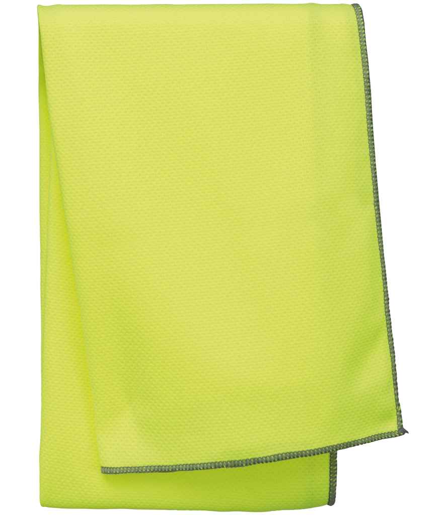 Proact Refreshing Sports Towel - Fluorescent Yellow