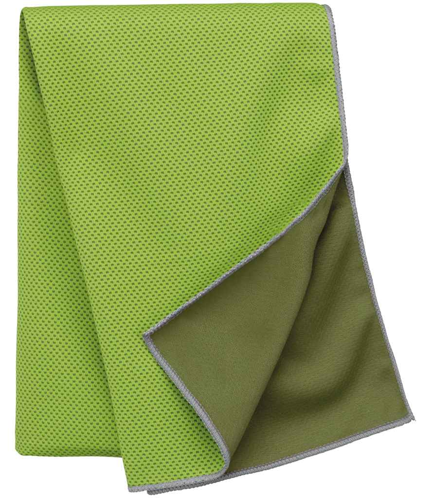 Proact Refreshing Sports Towel - Lime Green