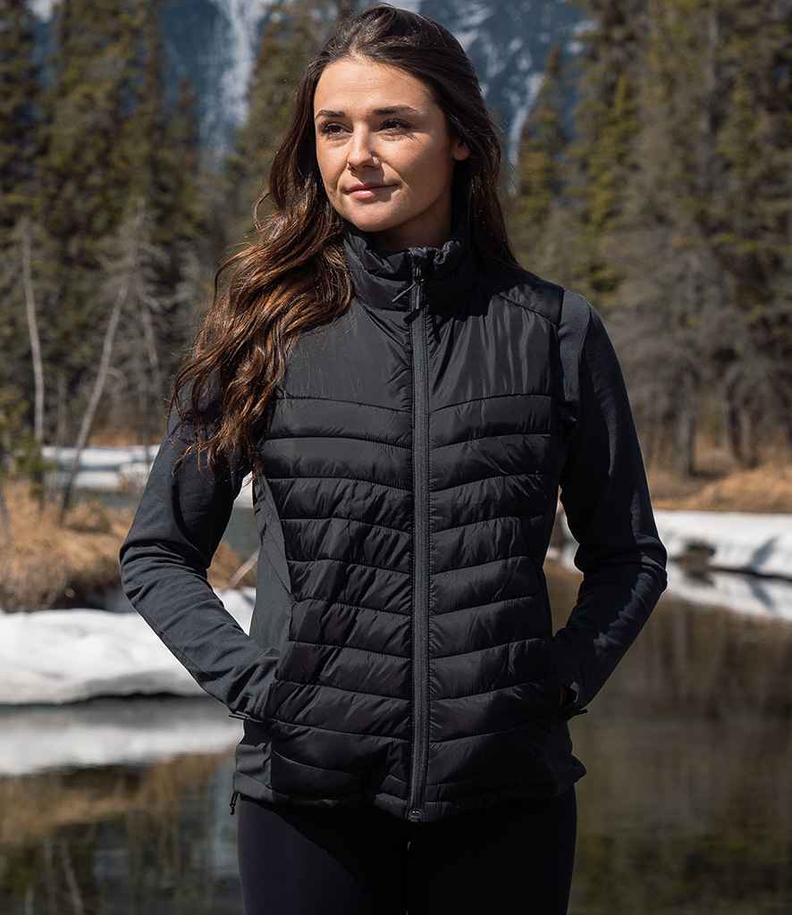 Stormtech Ladies Montserrat Thermal Bodywarmer - Black/Granite